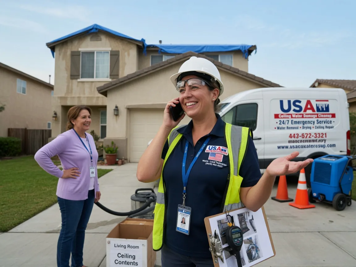 Ceiling Water Damage Restoration Mcintire, IA FAQs